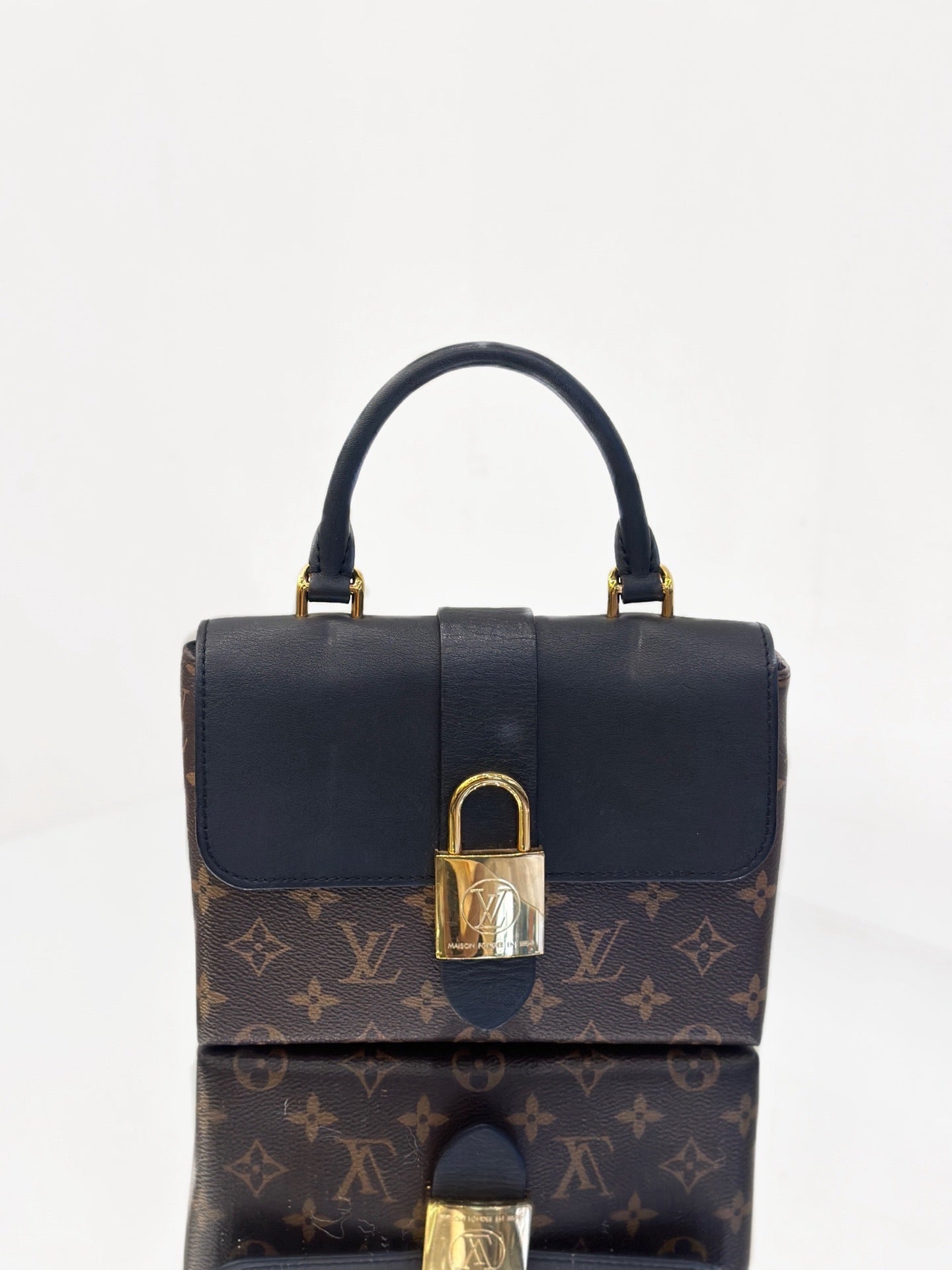 Louis Vuitton - Locky BB - Monogram coated canvas and leather - Brown and Black - (Mini)