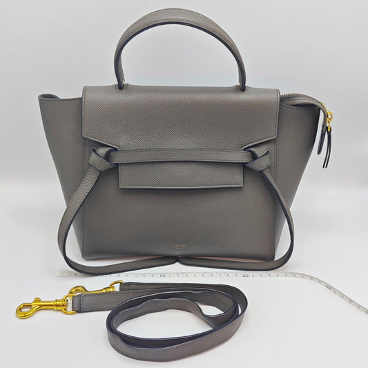 Celine - Belt Micro - Leather - Grey - (Micro)