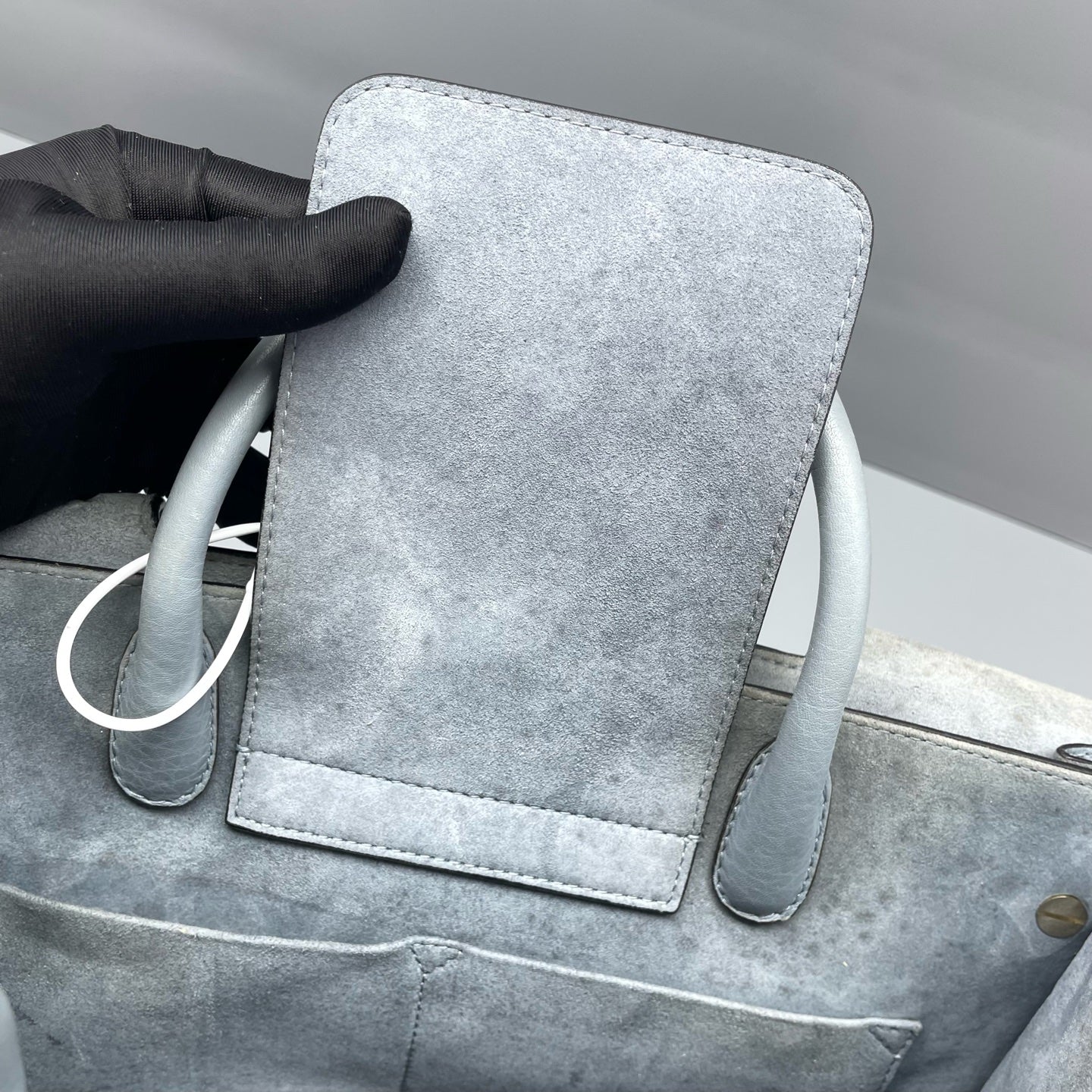 Dior - Diorama Shield Tote Bag - Leather - Blue - (Medium)