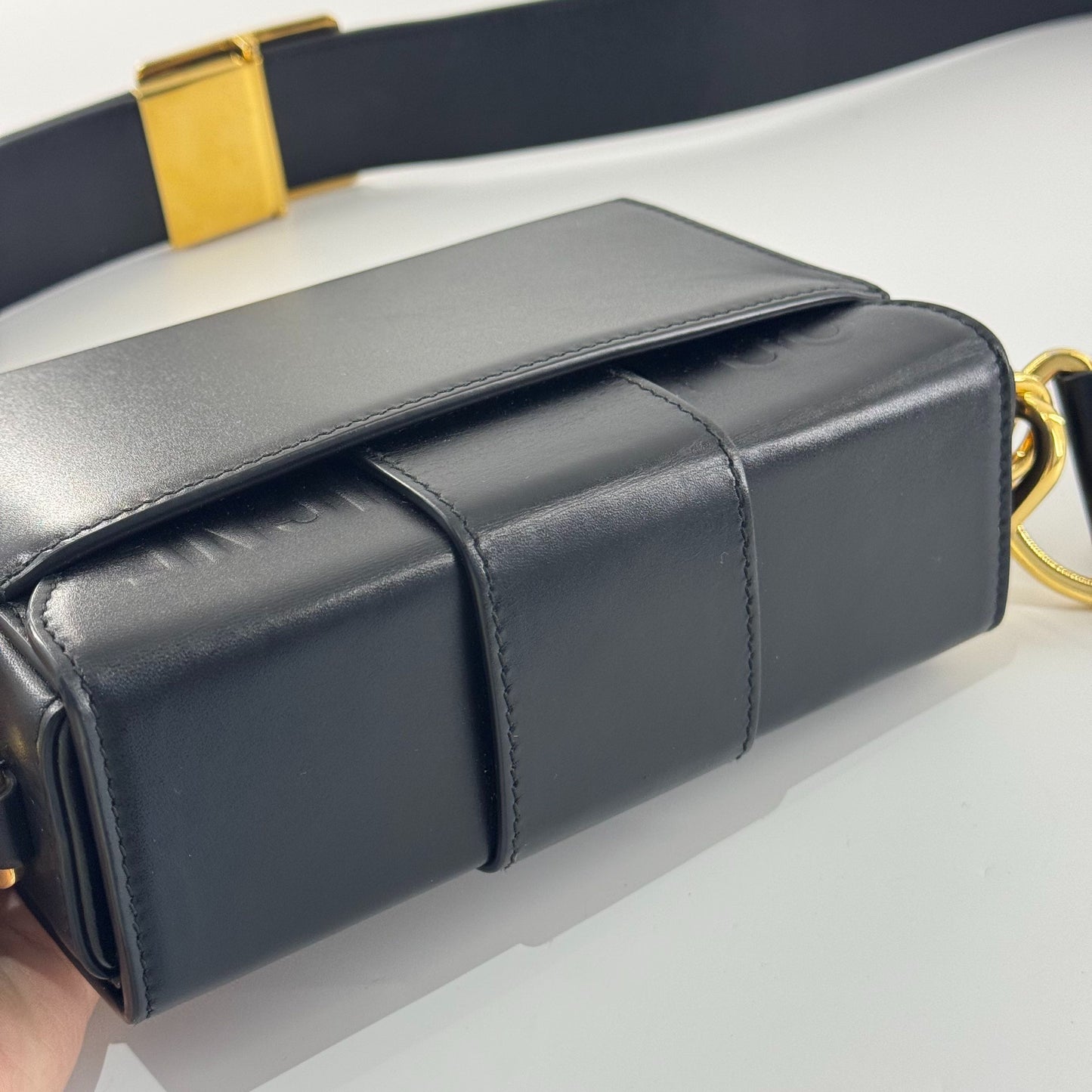 Dior - Montaigne Box Bag - Leather - Black - (mini)