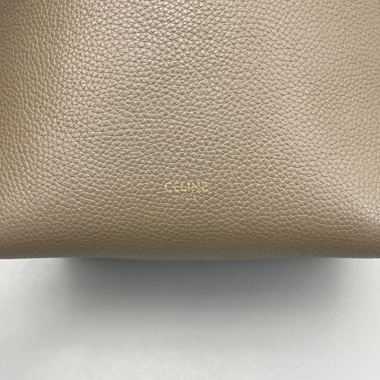 Celine - Small Bucket Bag - Leather - Grey - (small)