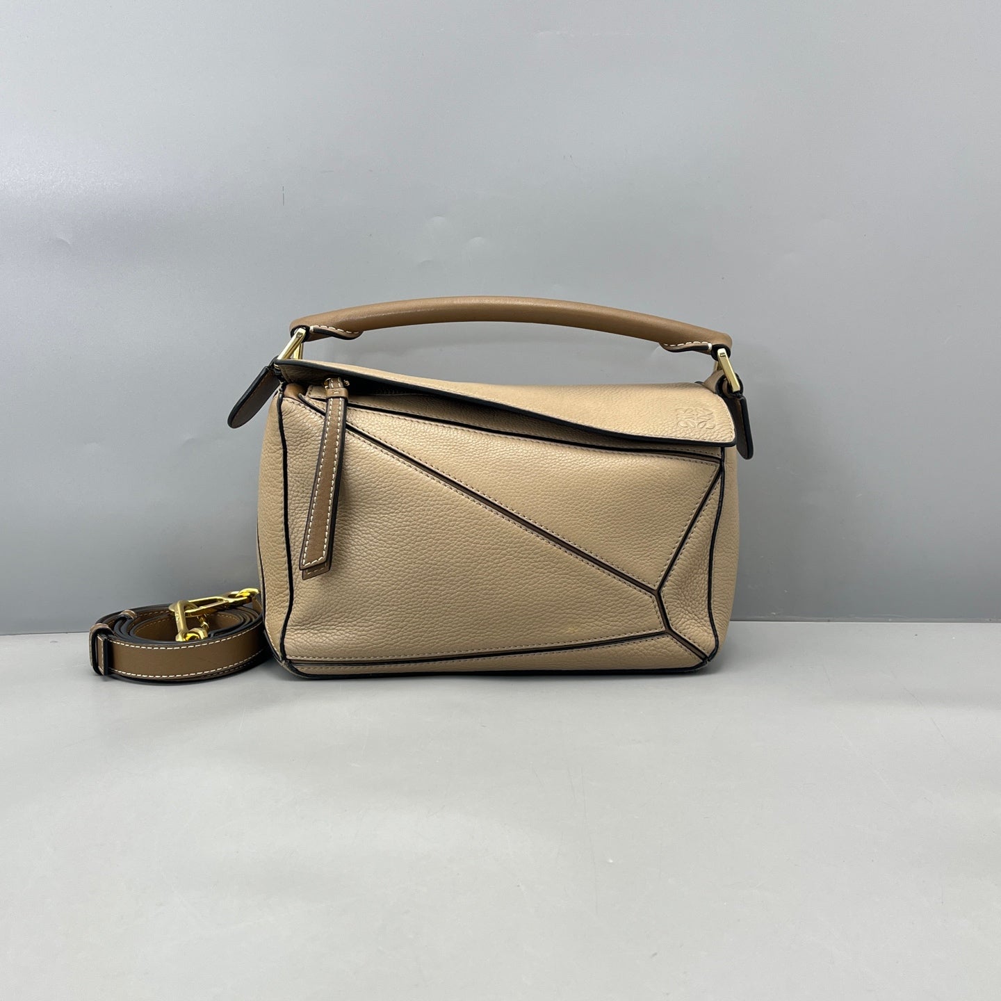 Loewe - Puzzle Bag - Leather - Beige - (small)