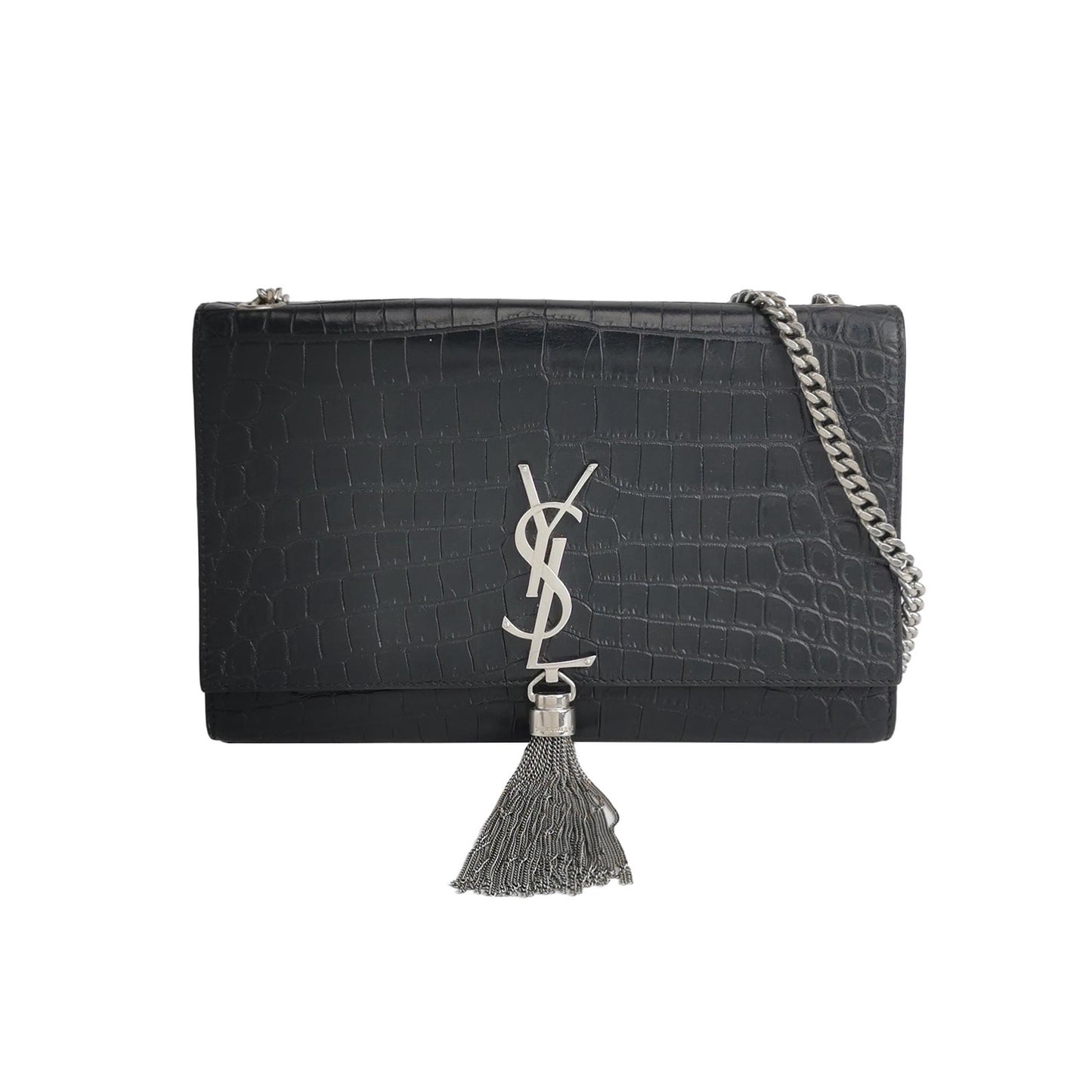 Saint Laurent - Kate - Leather - Black - (small)