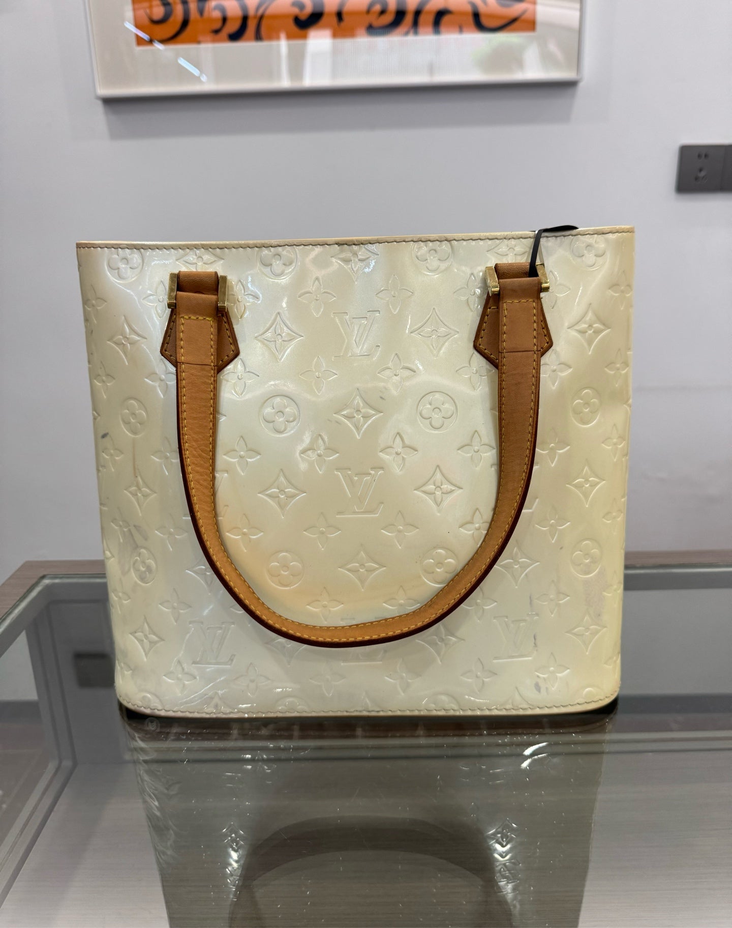 Louis Vuitton - Vivian - Patent leather - Off-white - (Medium)