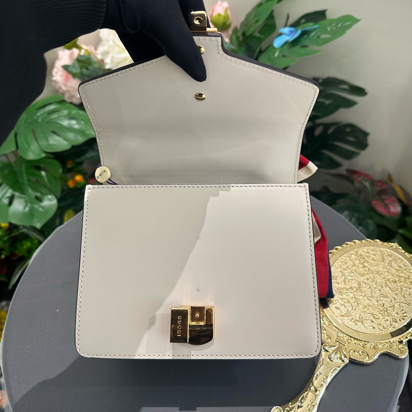 Gucci - Sylvie - Leather - White - (small)