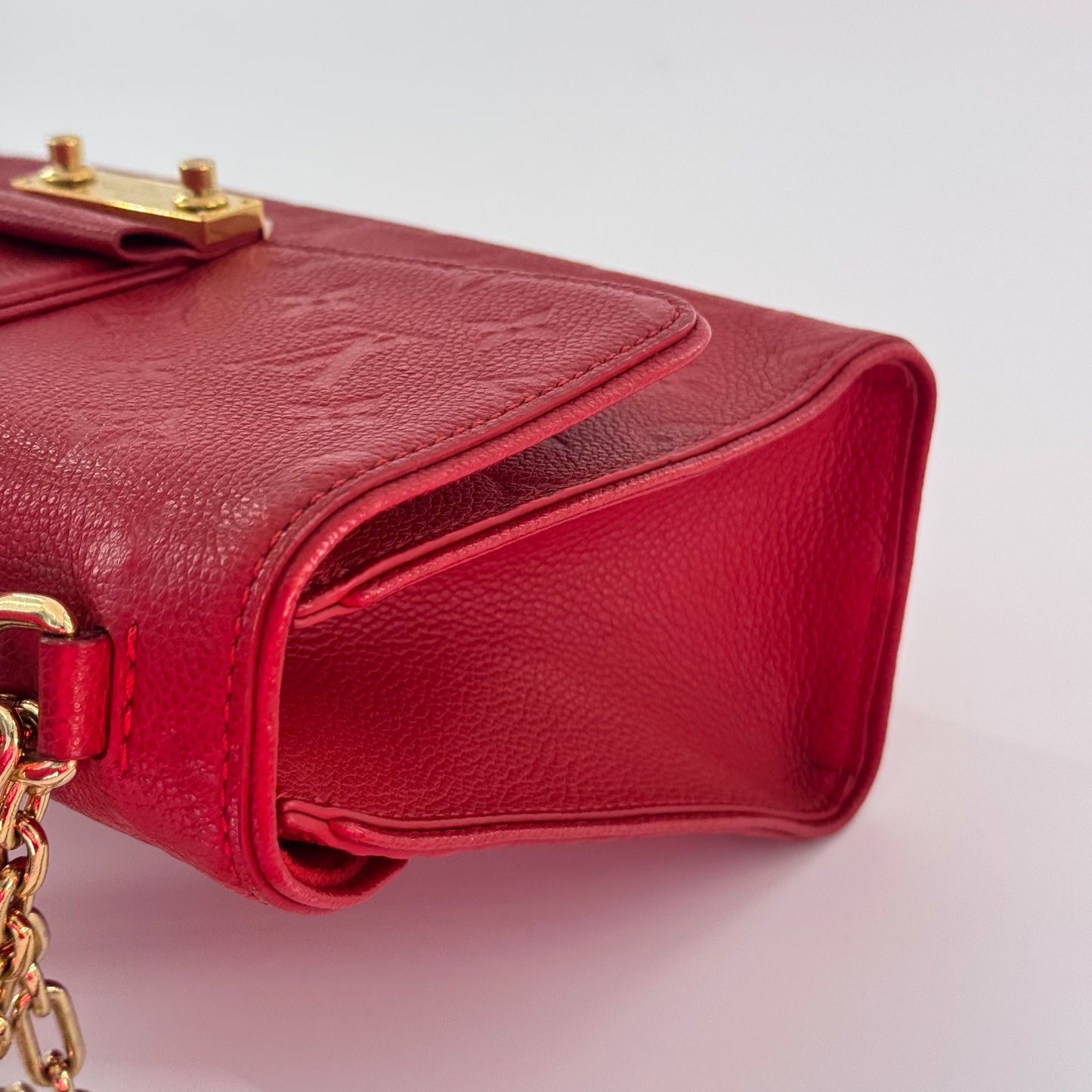 Louis Vuitton - Saint Sulpice - Leather - Red - (medium)