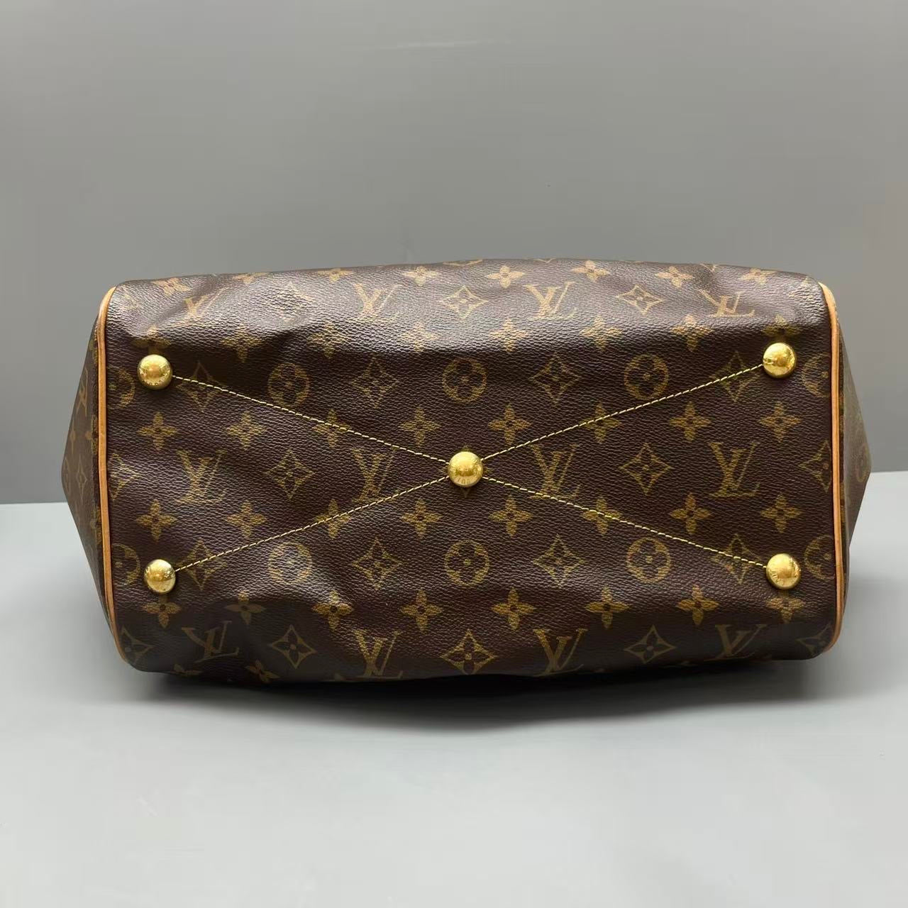 Louis Vuitton - Tivoli PM - Monogram coated canvas with Vachetta leather trim - Brown - (medium)
