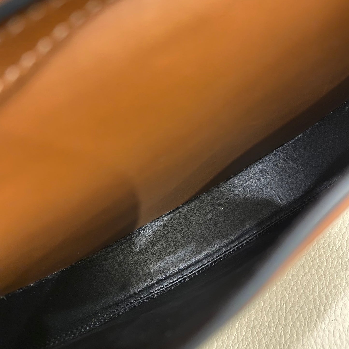 Loewe - Heel Pouch - Cowhide leather - Brown - (mini)