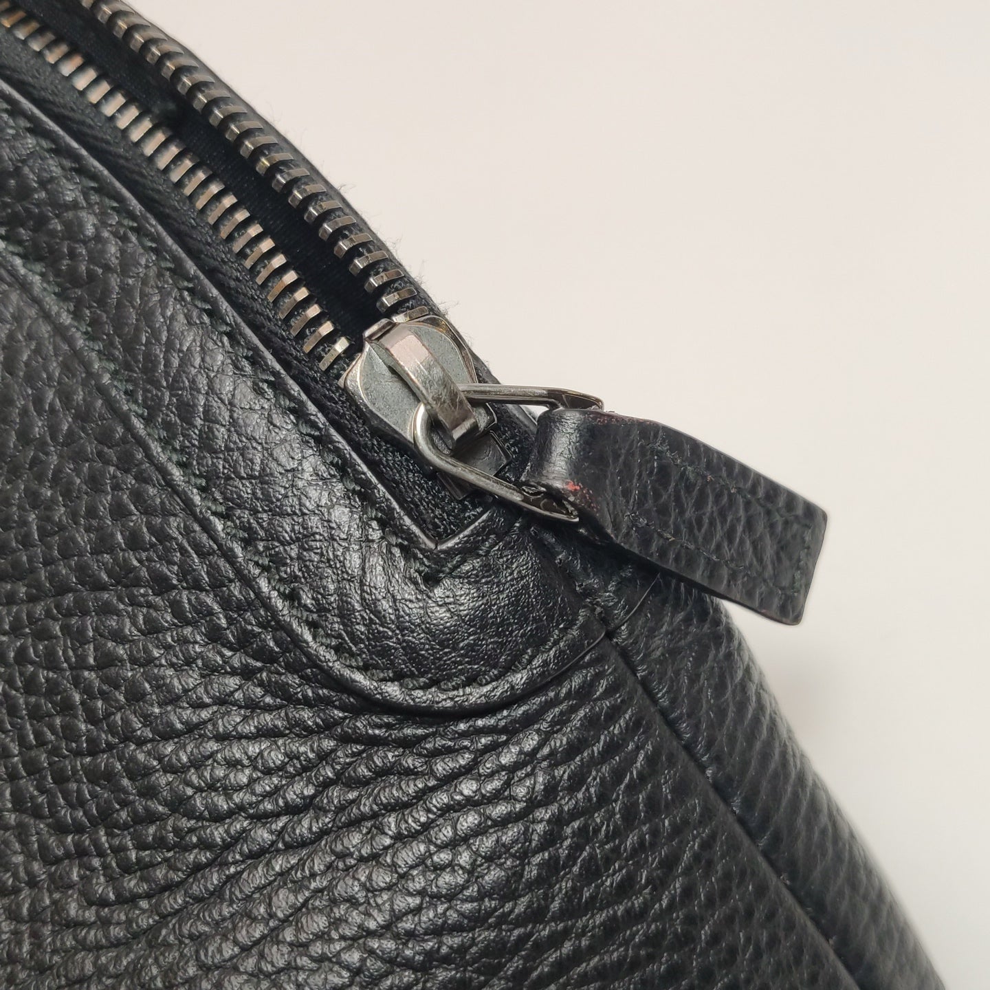 Gucci - Dome Bag with Web Stripe - Grained leather and canvas - Black - (Medium)