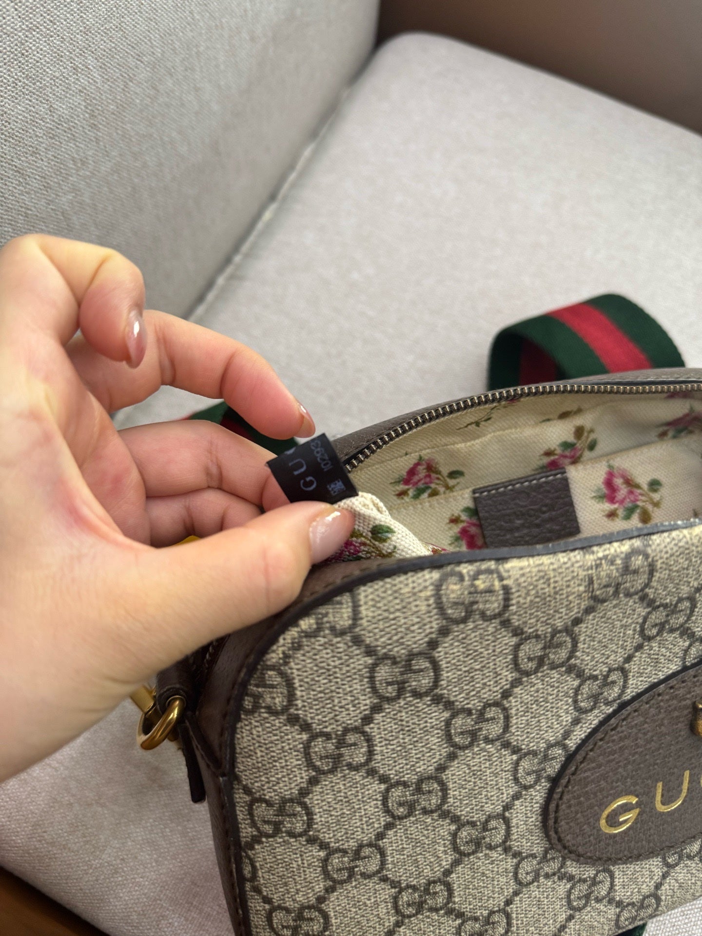 Gucci - Neo Vintage Tiger Head Camera Bag - Canvas - Beige - (Small)