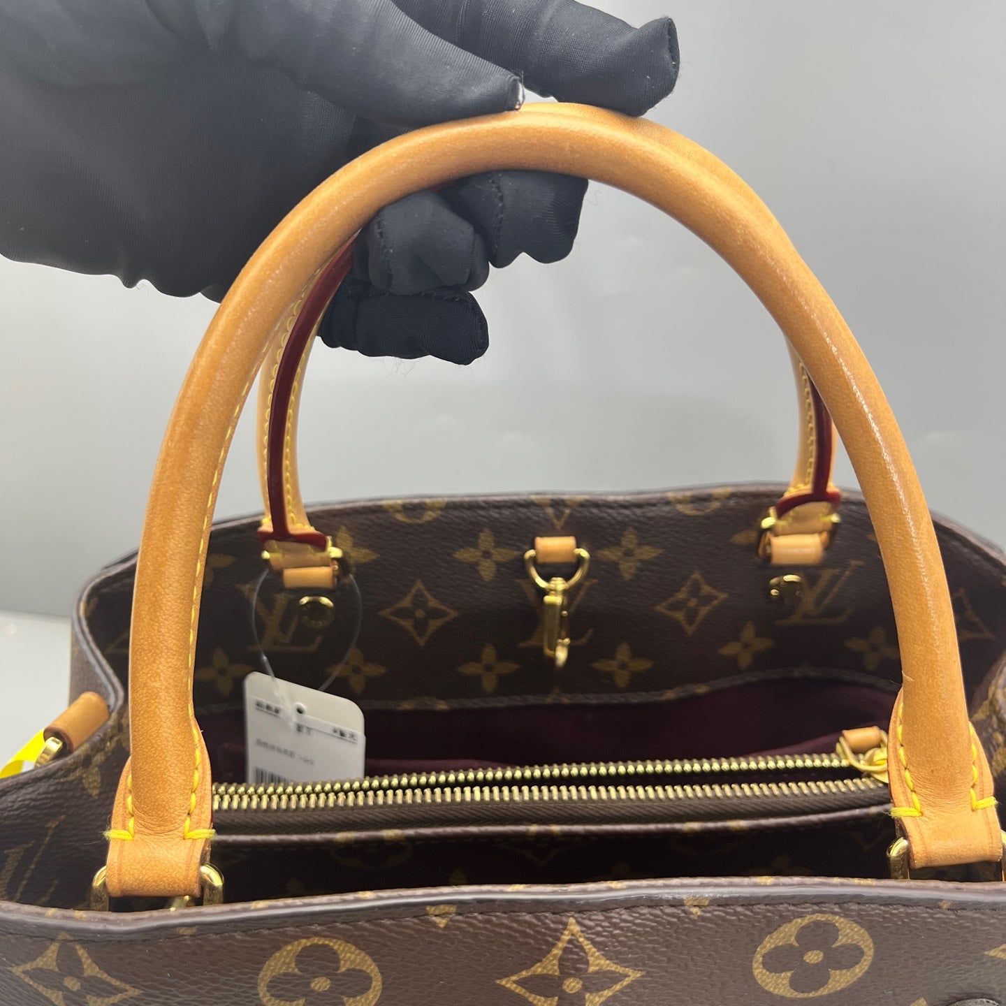 Louis Vuitton - Montaigne GM - Monogram coated canvas with Vachetta leather trim - Brown - (Large)