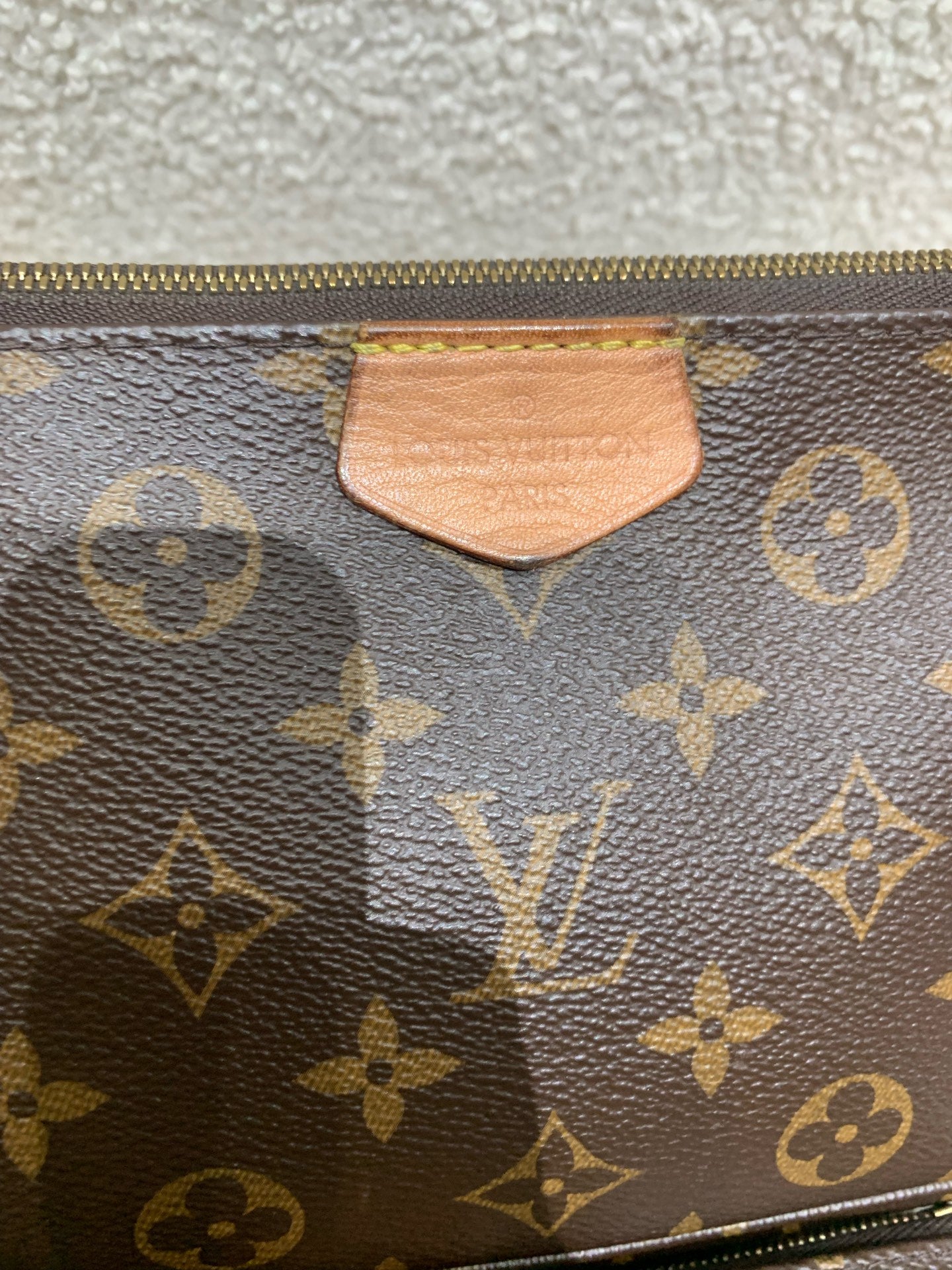 Louis Vuitton - Multi Pochette Accessoires - Monogram coated canvas with natural vachetta leather trim - Brown - (Medium)