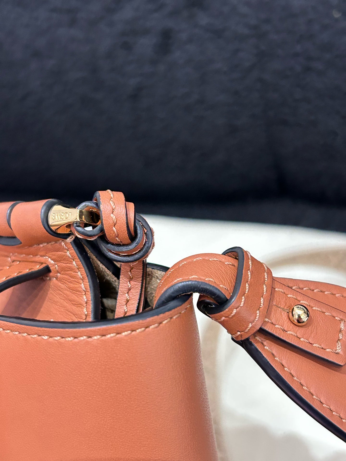 Loewe - Gate Mini Bag - Leather - Brown - (mini)