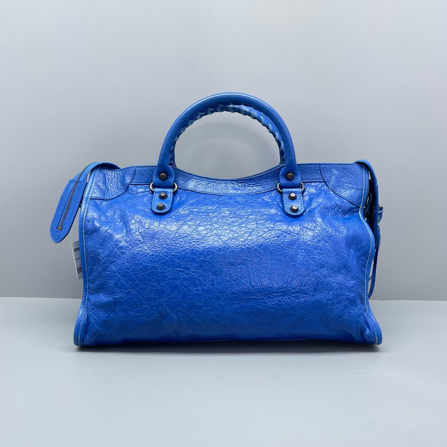 Balenciaga - City Bag - Lambskin leather - Blue - (medium)