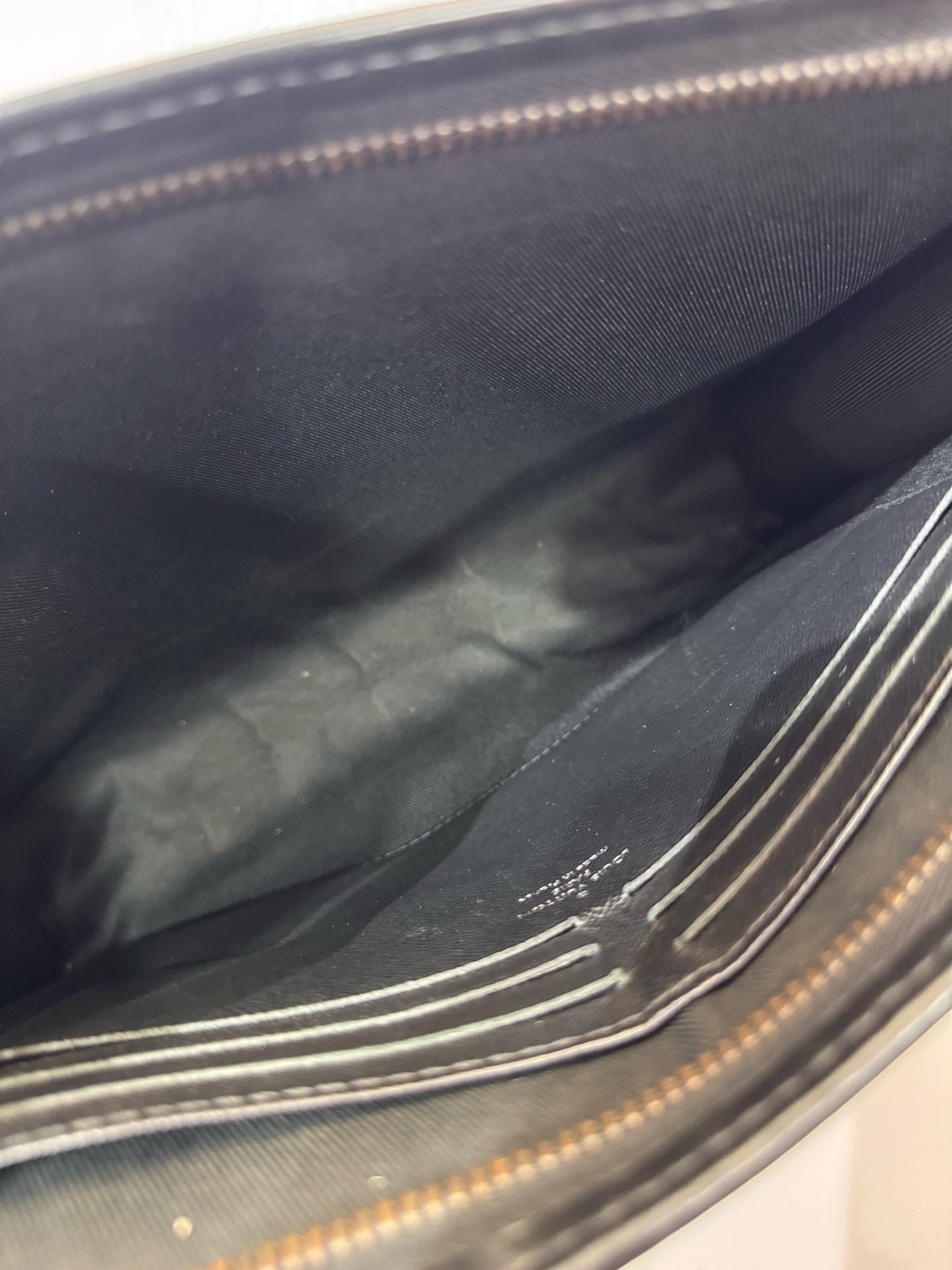 Louis Vuitton - Pochette Voyage MM Monogram Eclipse 'Black Samurai' Edition - Monogram Eclipse coated canvas with leather trim - Black - (medium)