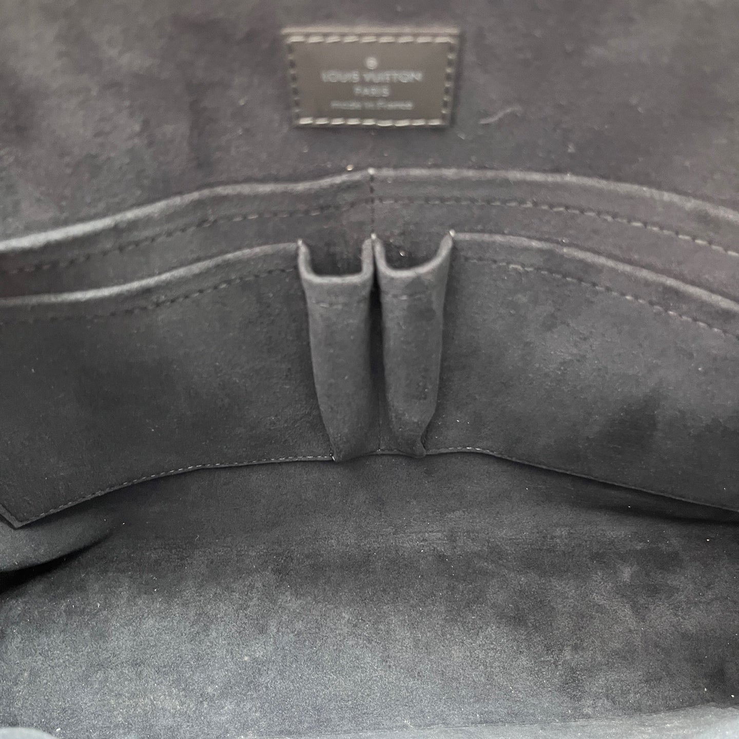 Louis Vuitton - Damier Graphite Document Bag - Coated canvas with leather trim - Grey - (Large)