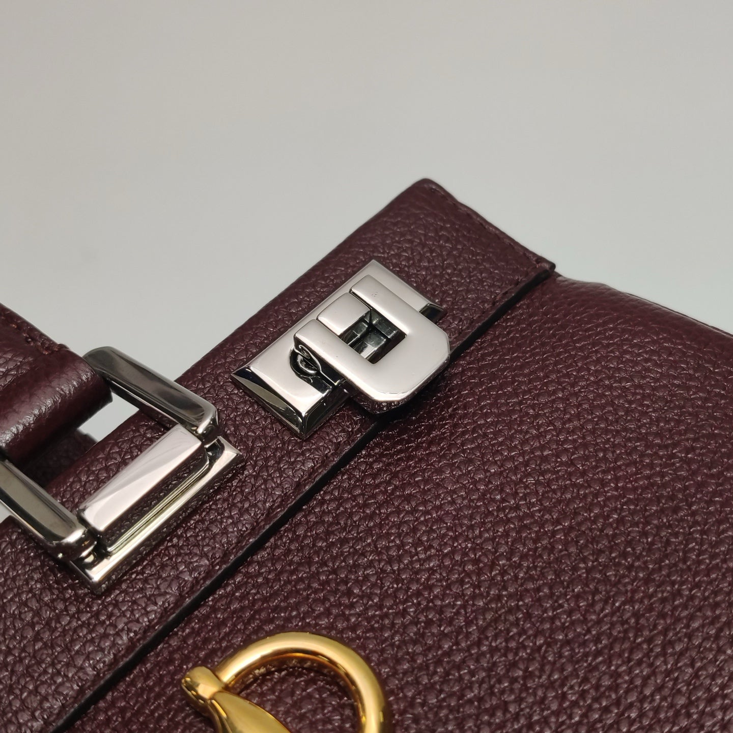 Gucci - Zumi - Leather - Burgundy - (small)