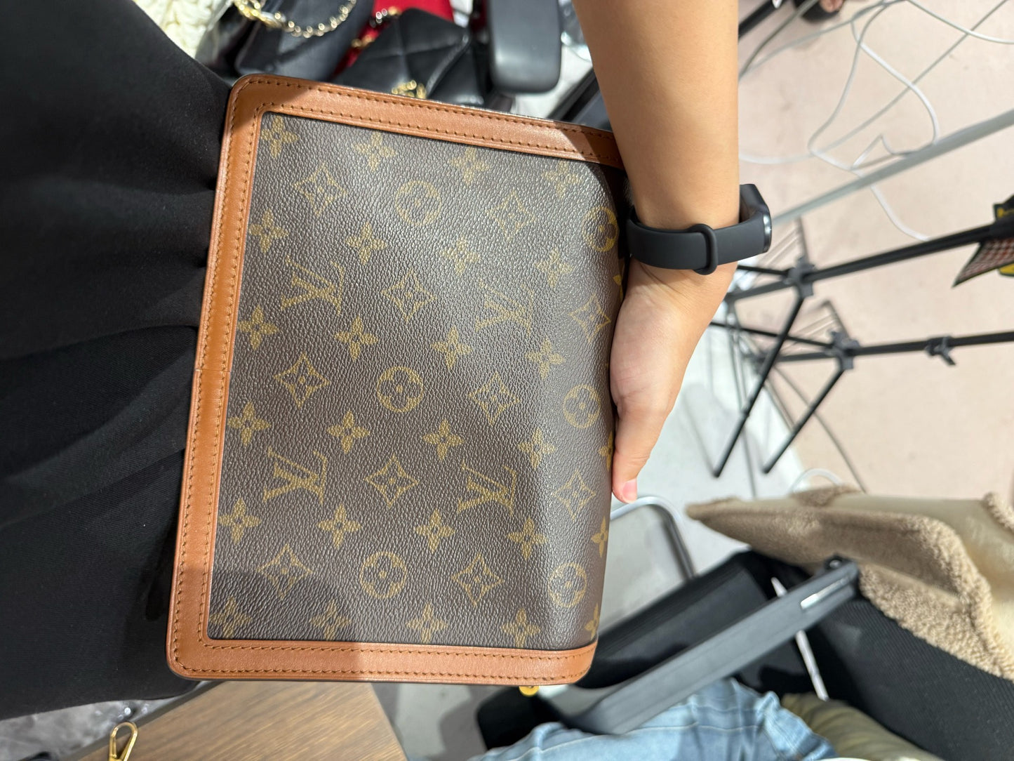 Louis Vuitton - Dauphine (M44391) - Monogram coated canvas and calf leather - Brown - (medium)