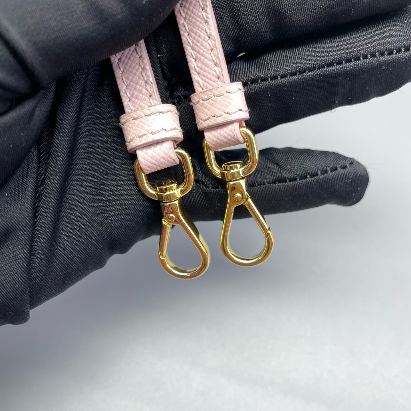 Prada - Nylon Bucket Bag - Nylon with Saffiano leather trim - Pink - (Medium)
