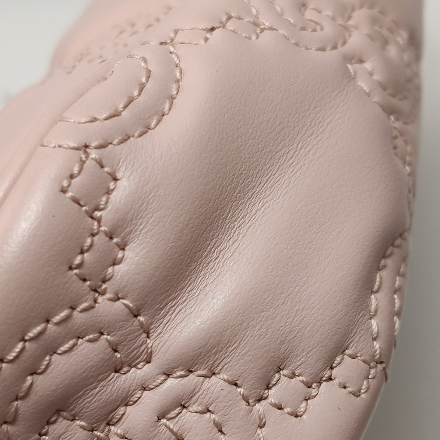 Gucci - GG Marmont Matelassé Mini Bag - Leather - Pink - (mini)