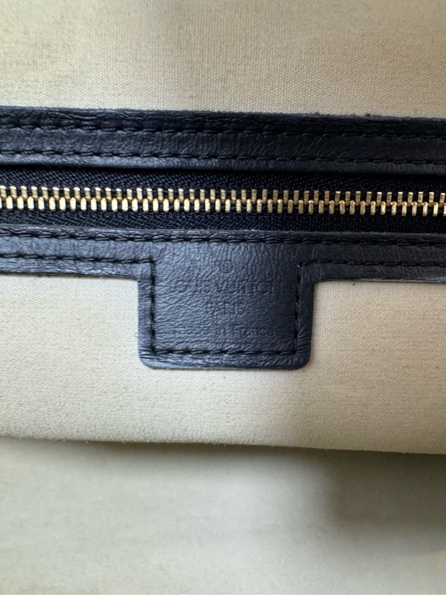 Louis Vuitton - Monogram Denim Boston Bag - Denim with leather trim - Blue - (small)