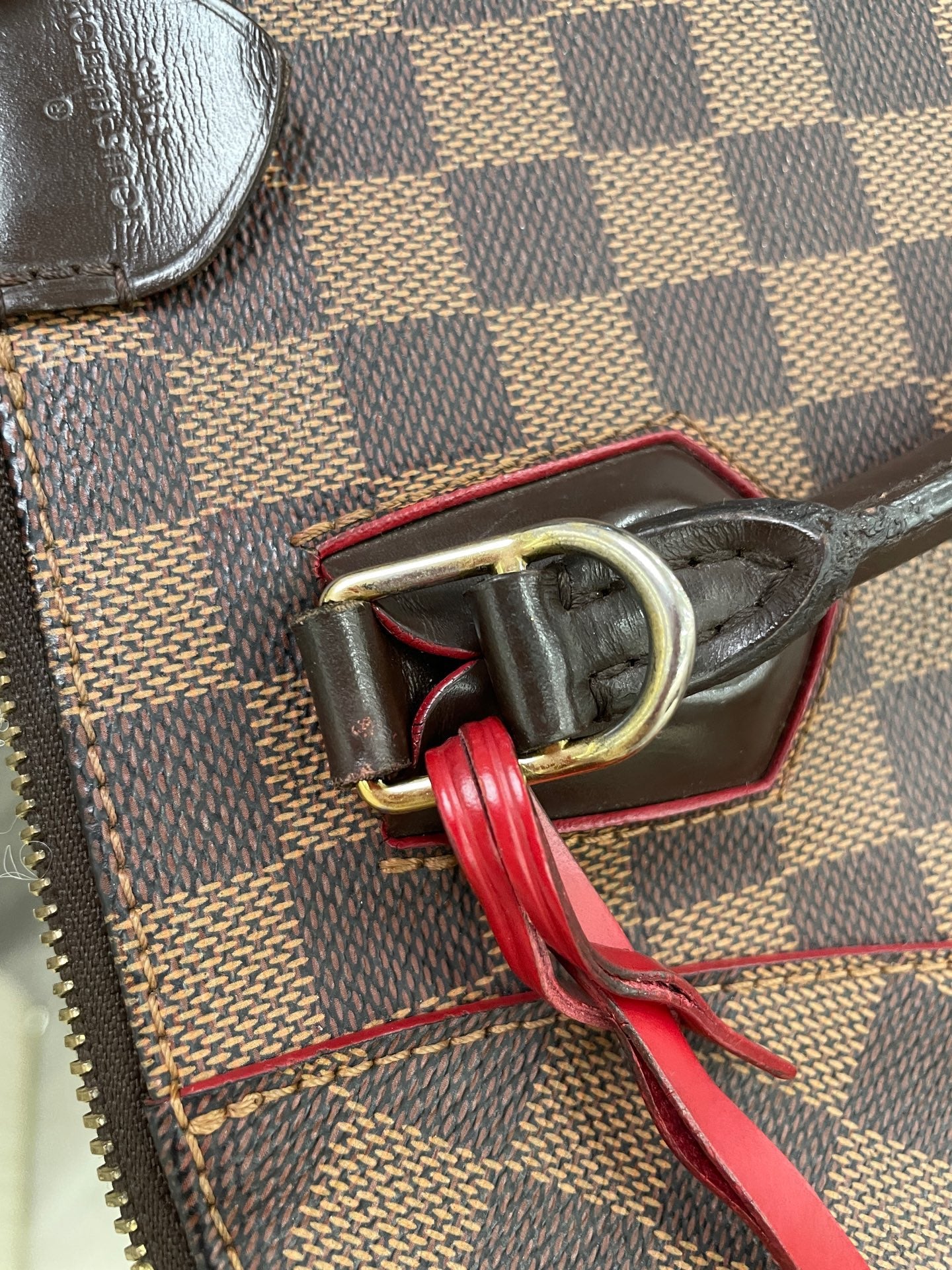 Louis Vuitton - Pallas BB - Damier Ebene coated canvas with leather trim - Brown - (mini)