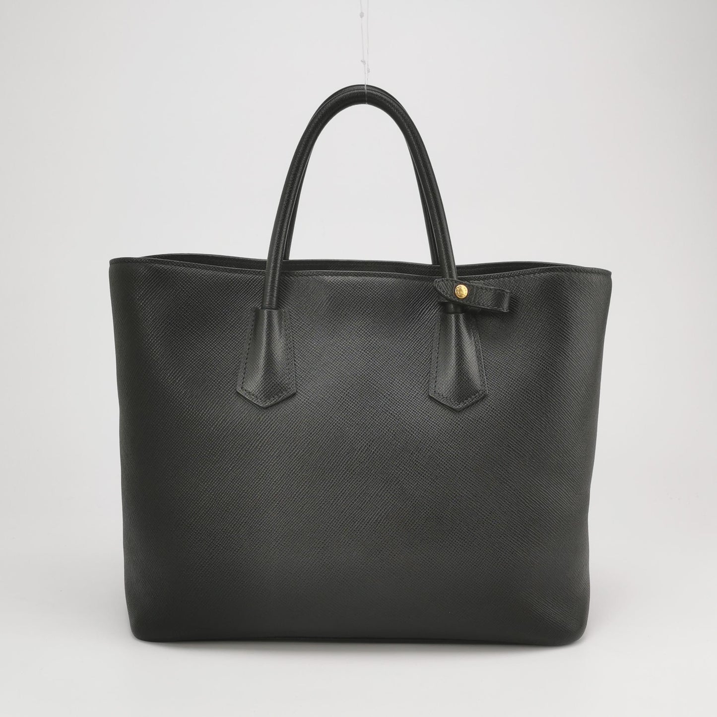 Prada - Saffiano Tote - Saffiano leather - Black - (Medium)