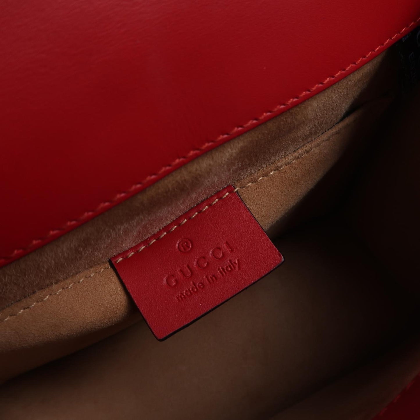 Gucci - Sylvie - Leather - Red - (Mini)