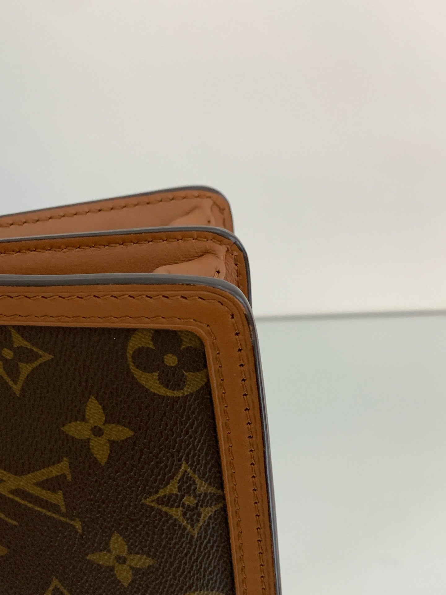Louis Vuitton - Mini Dauphine - Monogram Canvas with natural cowhide leather trim - Brown - (mini)