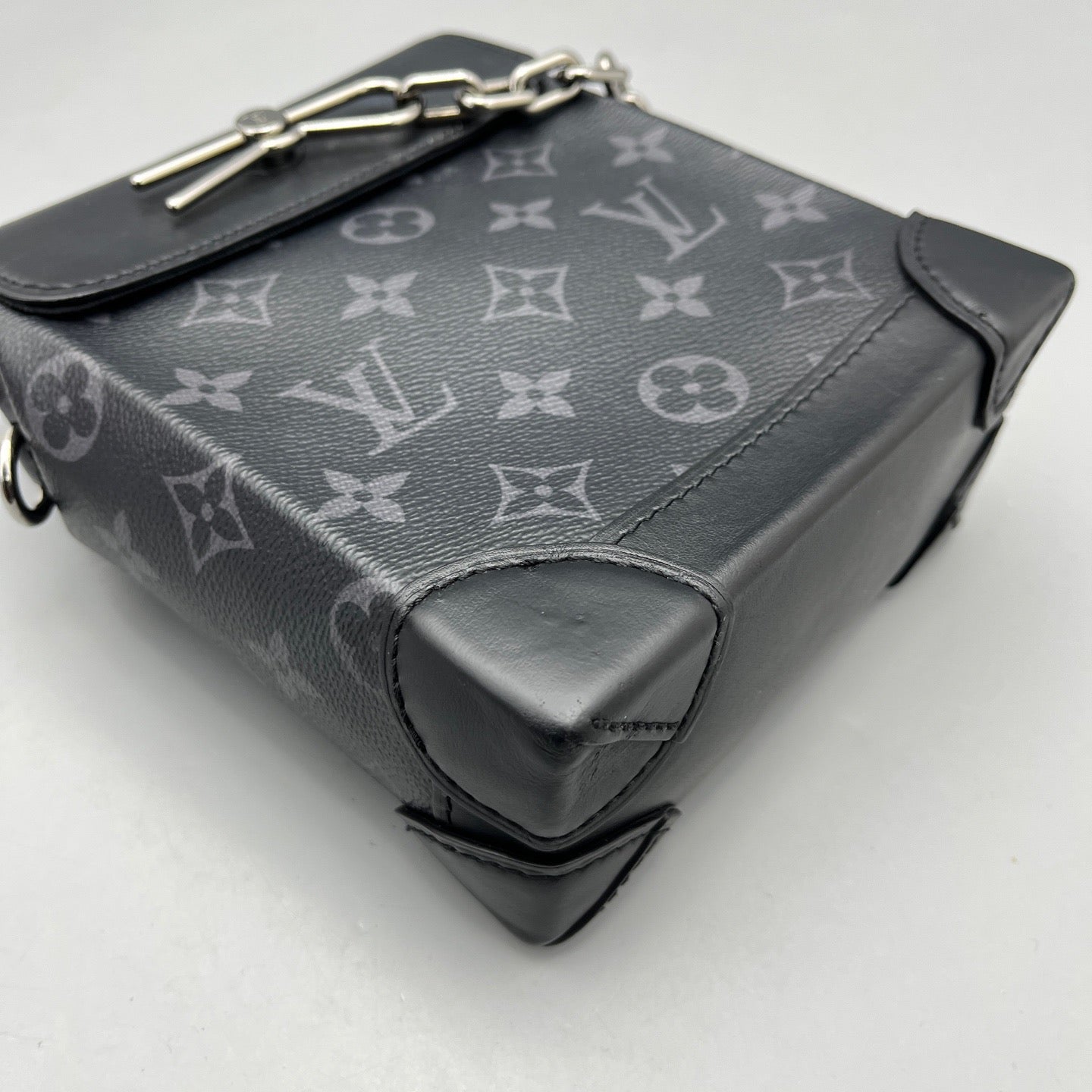Louis Vuitton - Steamer Nano - Monogram Eclipse Canvas and Leather - Black - (mini)