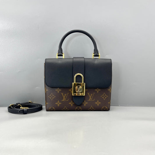 Louis Vuitton - Locky BB - Monogram coated canvas with smooth leather trim - Monogram brown and black - (mini)