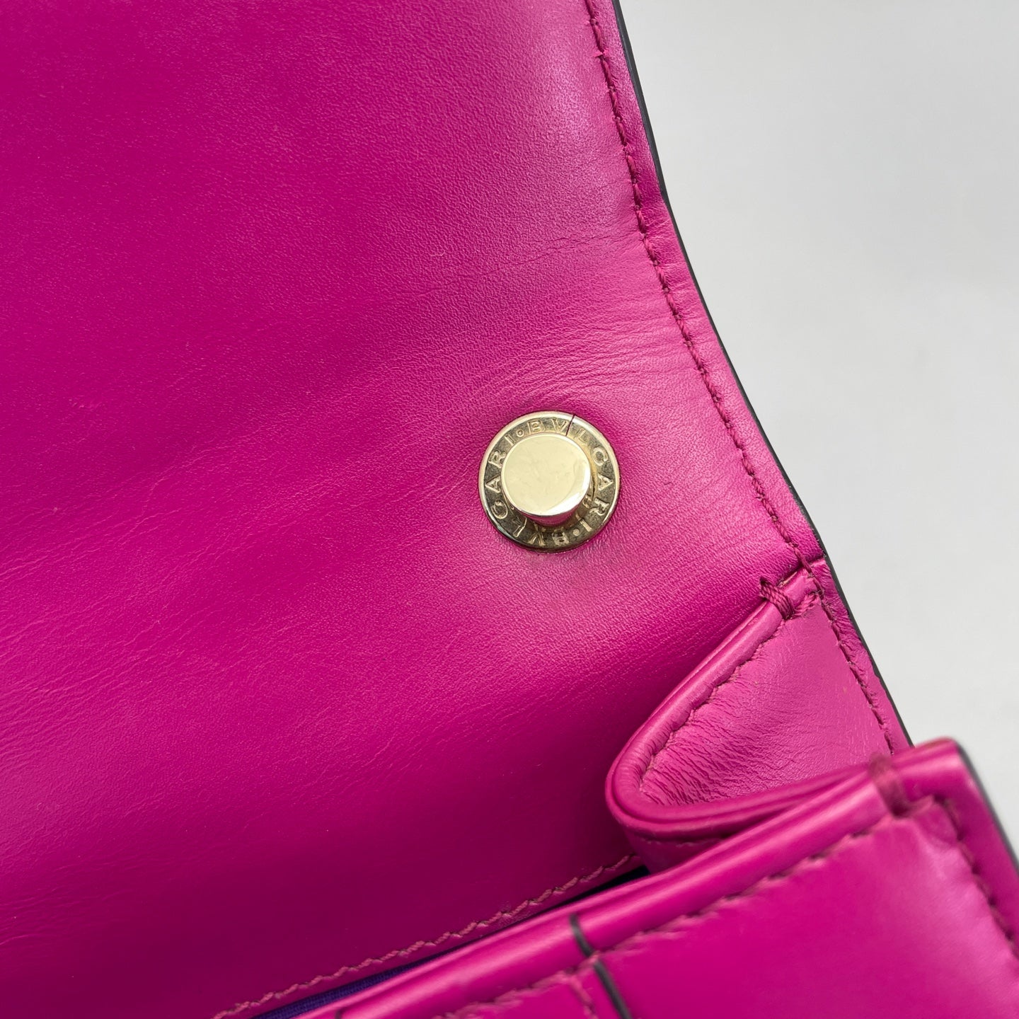 Bvlgari - Serpenti Forever Flap Cover Bag - Leather - Pink - (Small)