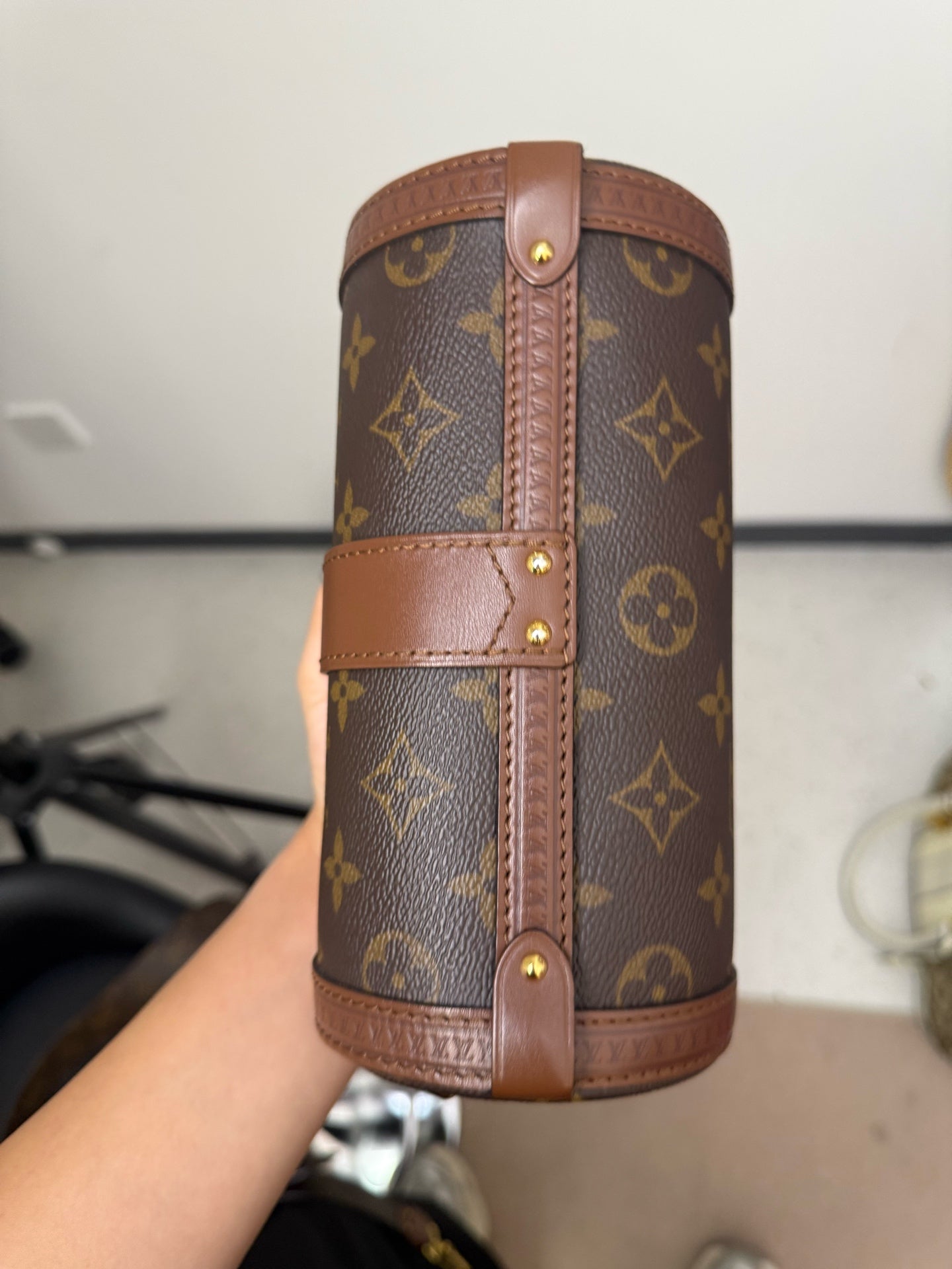 Louis Vuitton - Papillon Trunk - Monogram canvas with leather trim - Brown - (mini)