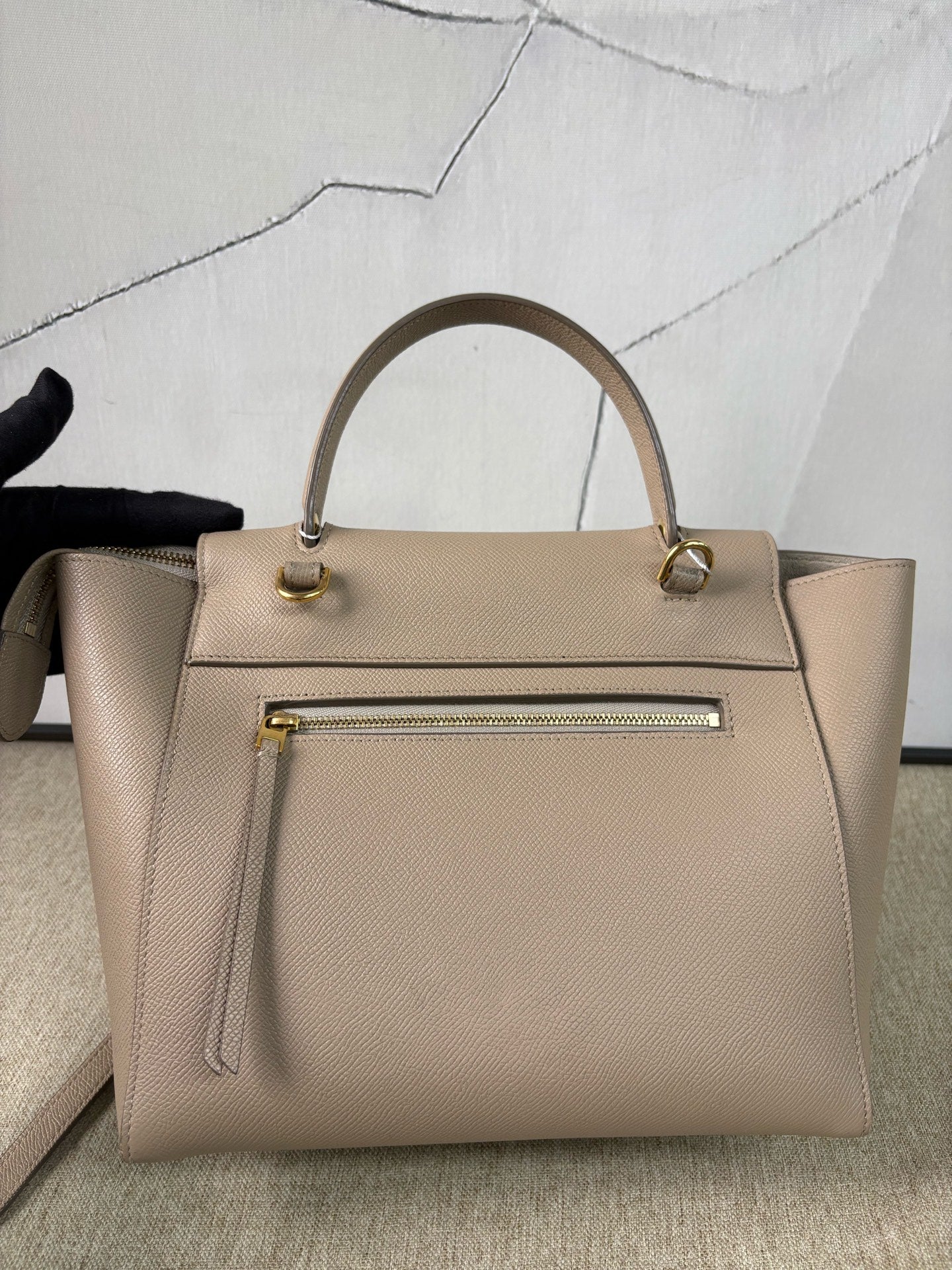 Celine - Belt Bag Small - Calfskin leather - Beige with Gold-Tone Hardware - (Small)