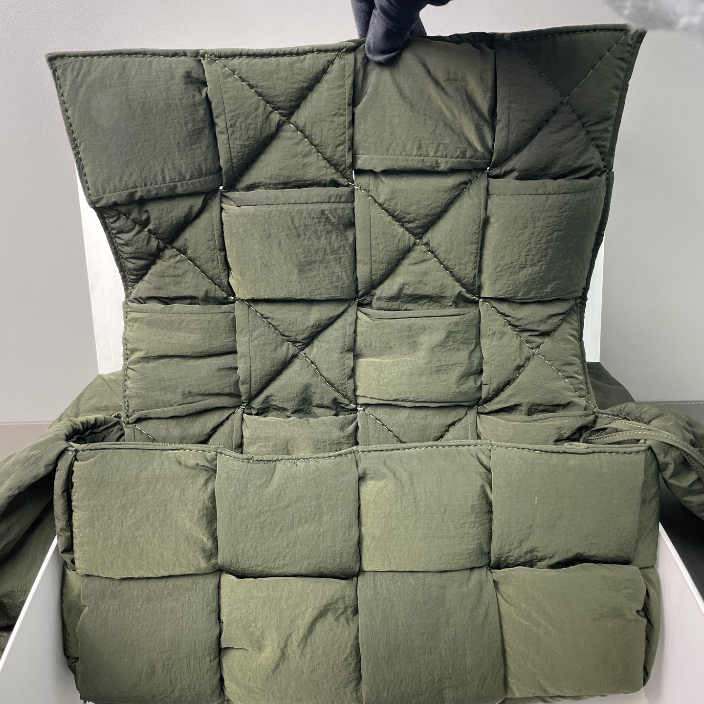 Bottega Veneta - Padded Tech Cassette - Polyamide nylon - Dark Green - (medium)