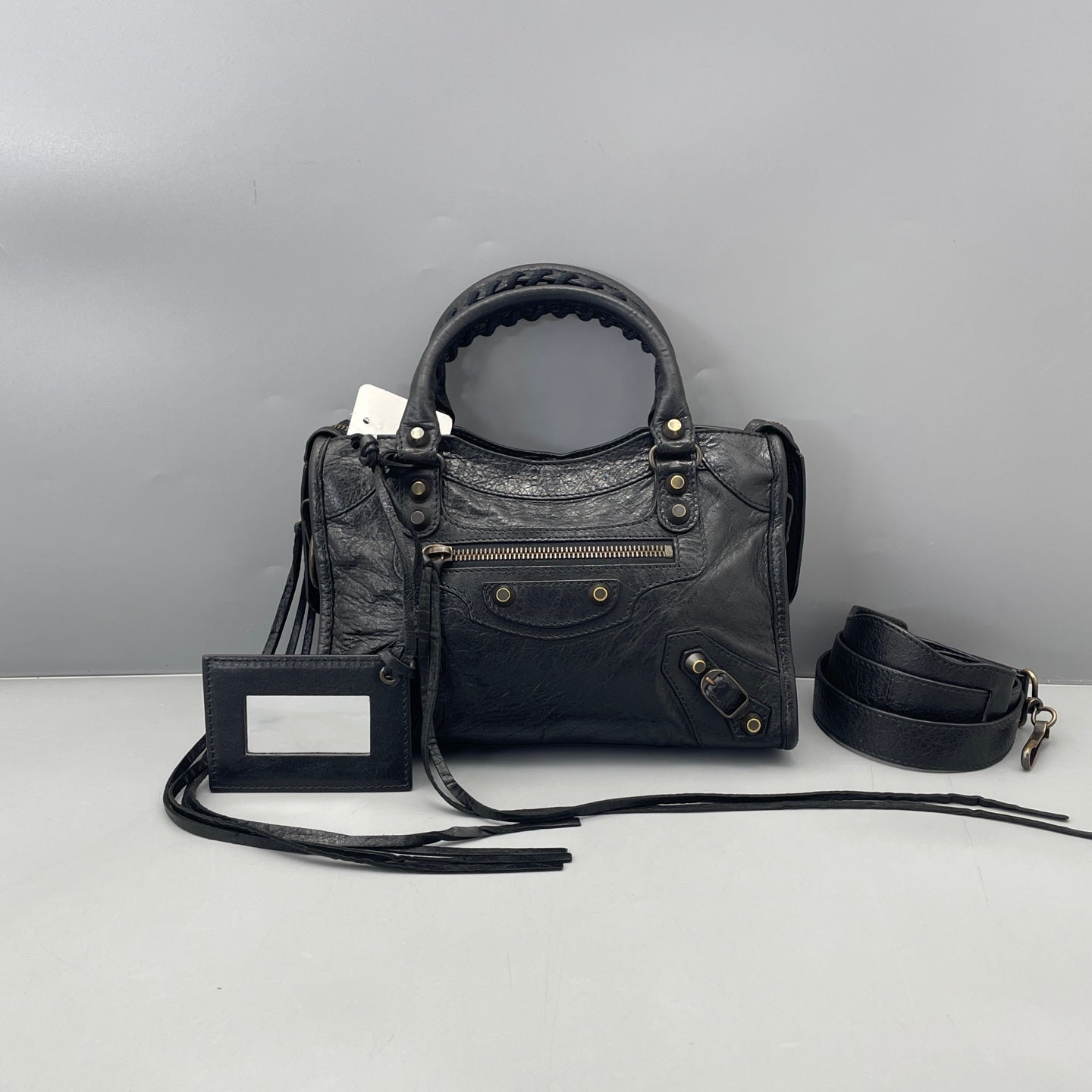 Balenciaga - Mini City - Leather - Black - (mini)