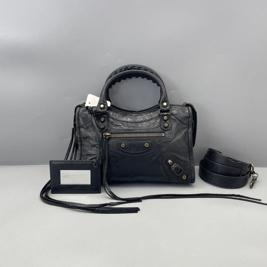 Balenciaga - Mini City - Leather - Black - (mini)