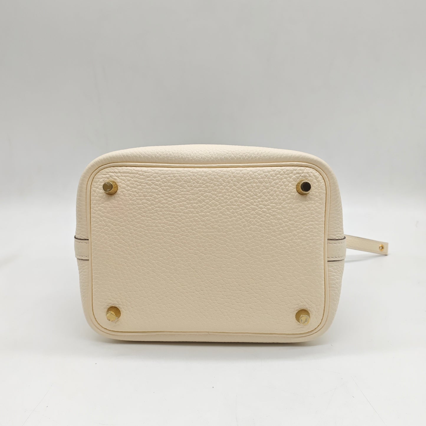 Hermès - Picotin Lock 18 - Togo leather - Creamy White with Gold-Tone Hardware - (mini)