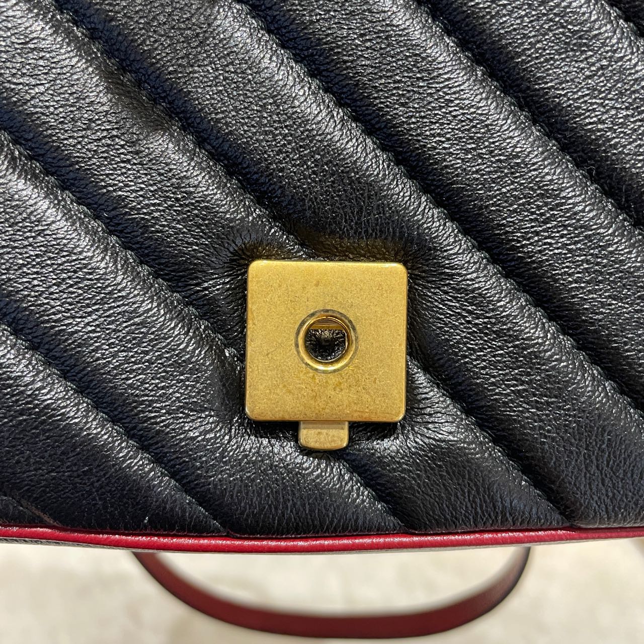 Gucci - GG Marmont Matelassé Shoulder Bag 26 - Leather - Black - (medium)