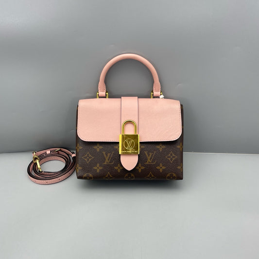 Louis Vuitton - Locky BB - Monogram coated canvas with Leather trim - Brown and Pink - (Mini)