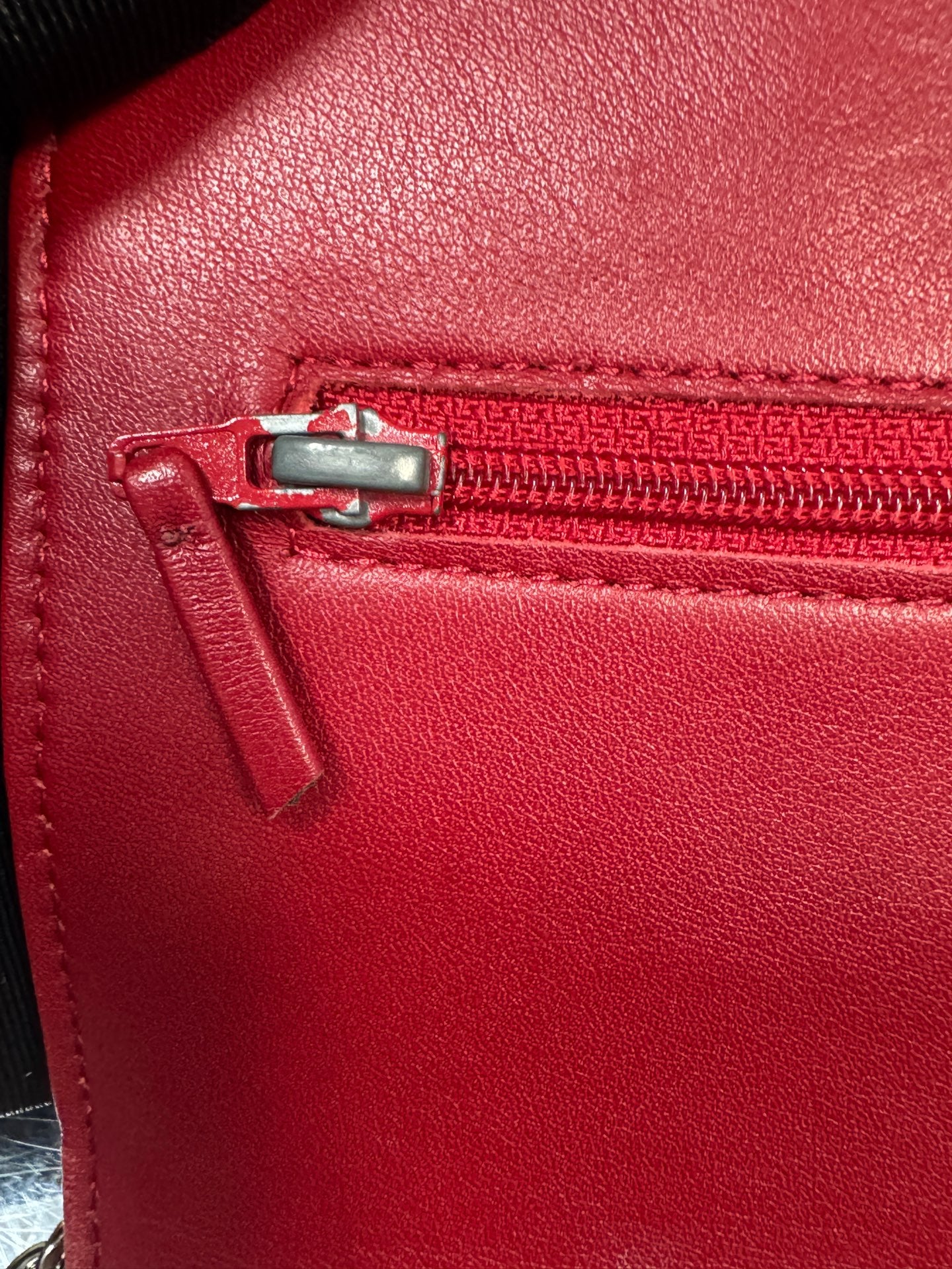 Chanel - Wallet on Chain (WOC) - Patent leather - Red - (mini)