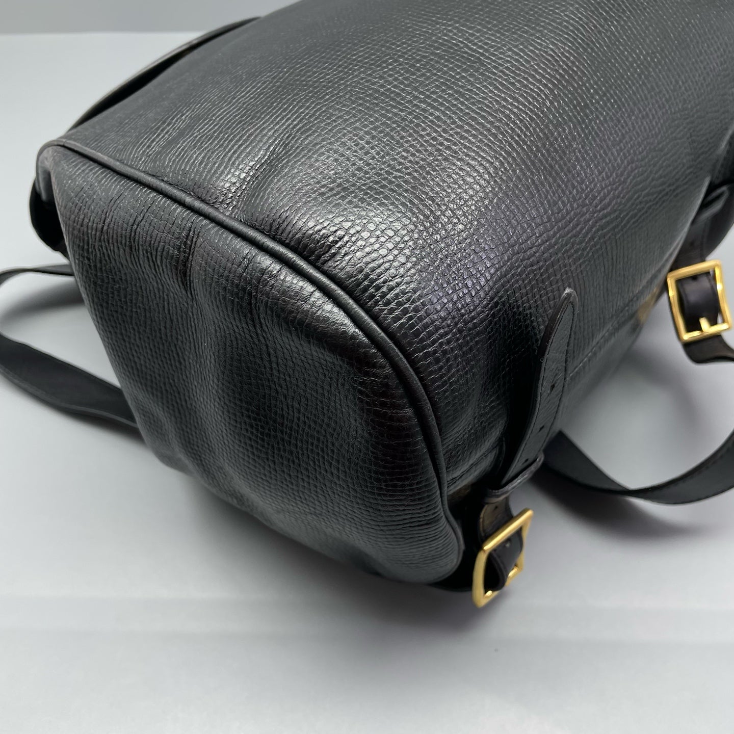 Dior - Vintage CD Coin Backpack - Leather - Black - (medium)