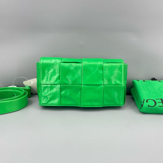 Bottega Veneta - Padded Cassette Bag - Leather - Green - (mini)