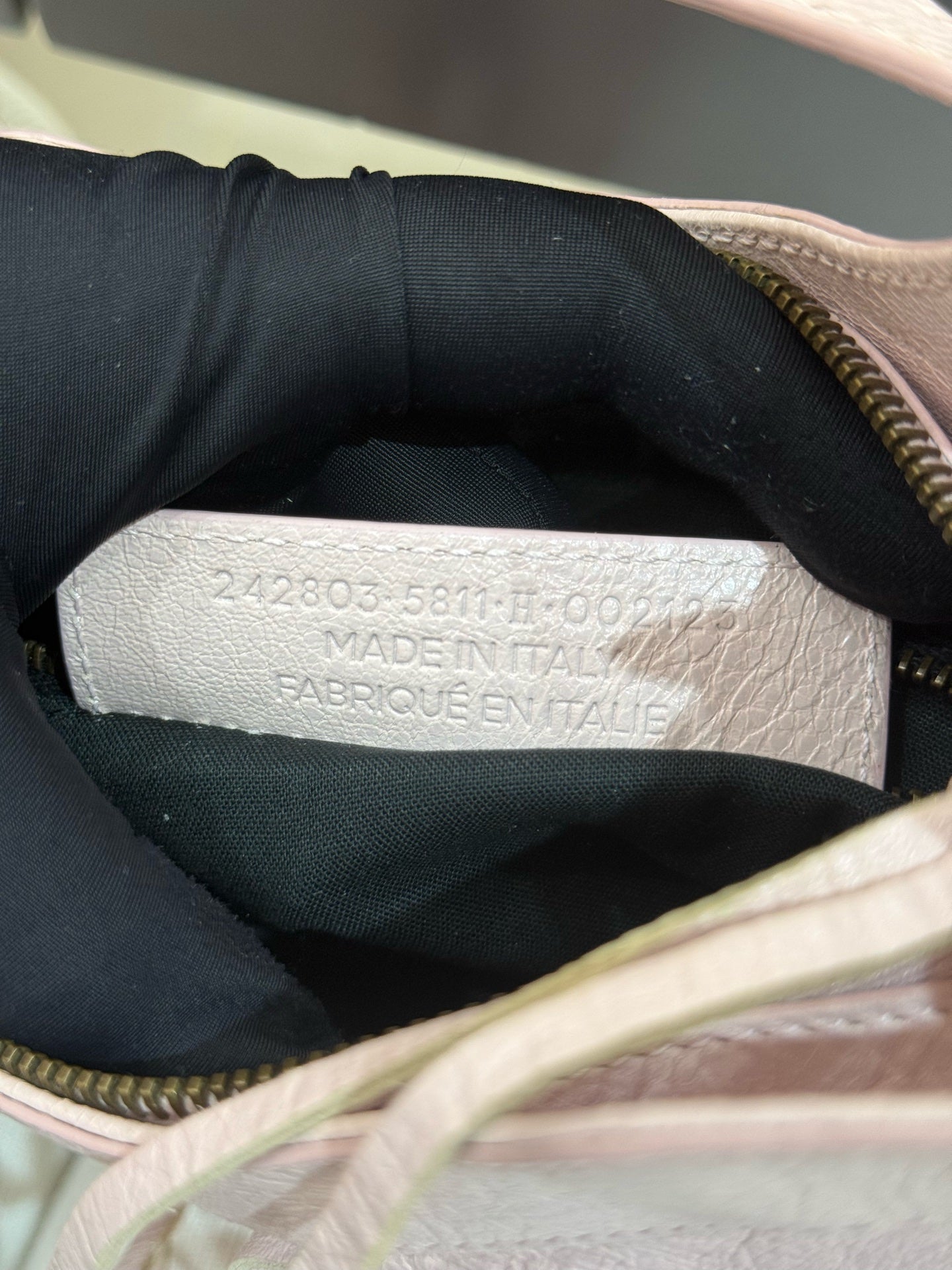 Balenciaga - First - Waxed leather - Pink - (small)
