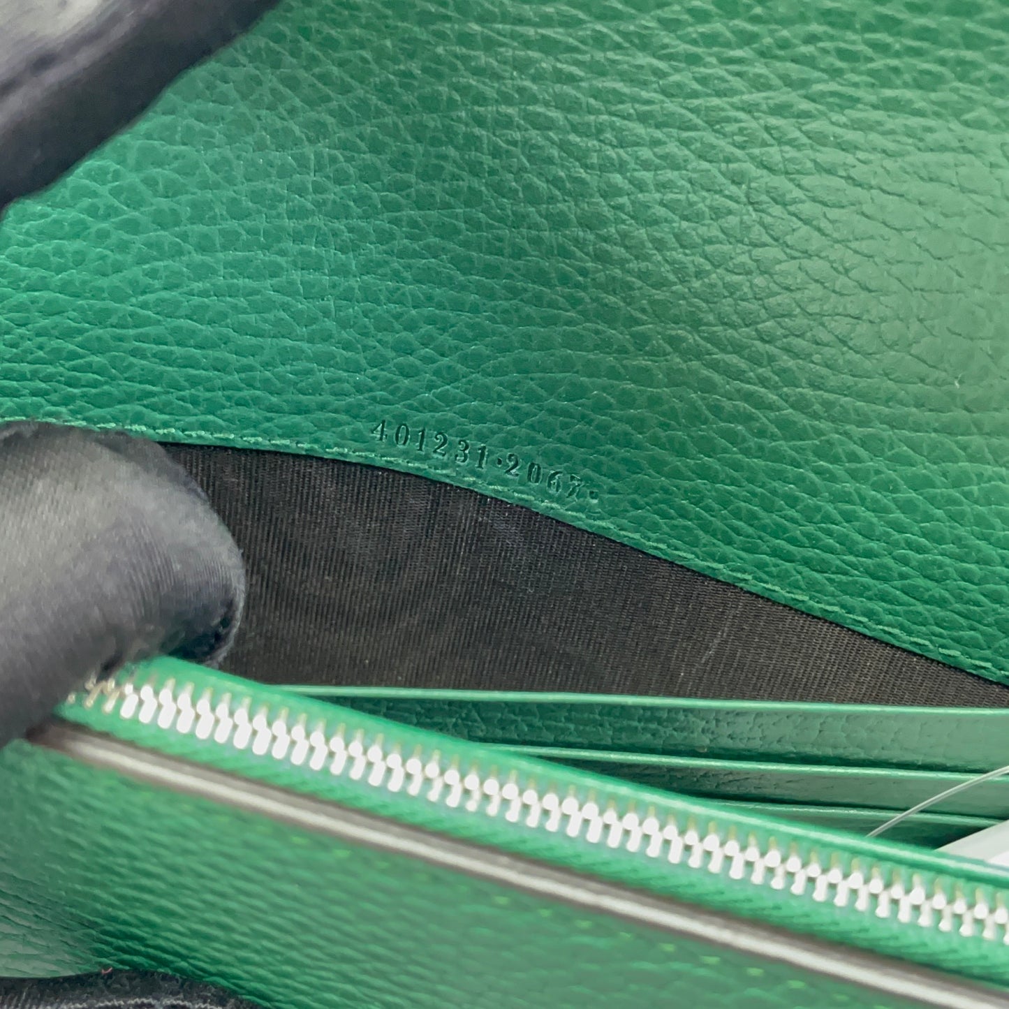 Gucci - Dionysus Wallet on Chain (WOC) - Pebbled leather - Green - (mini)