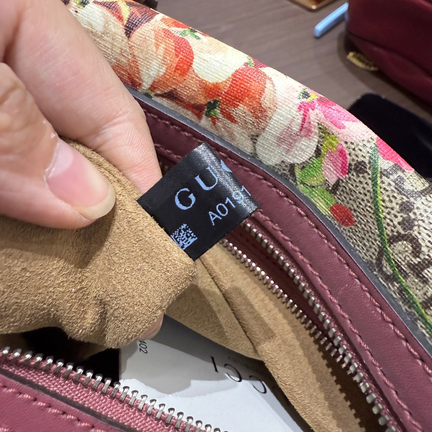 Gucci - GG Blooms Boston Bag - Coated canvas with leather trim - Multicolour - (Medium)