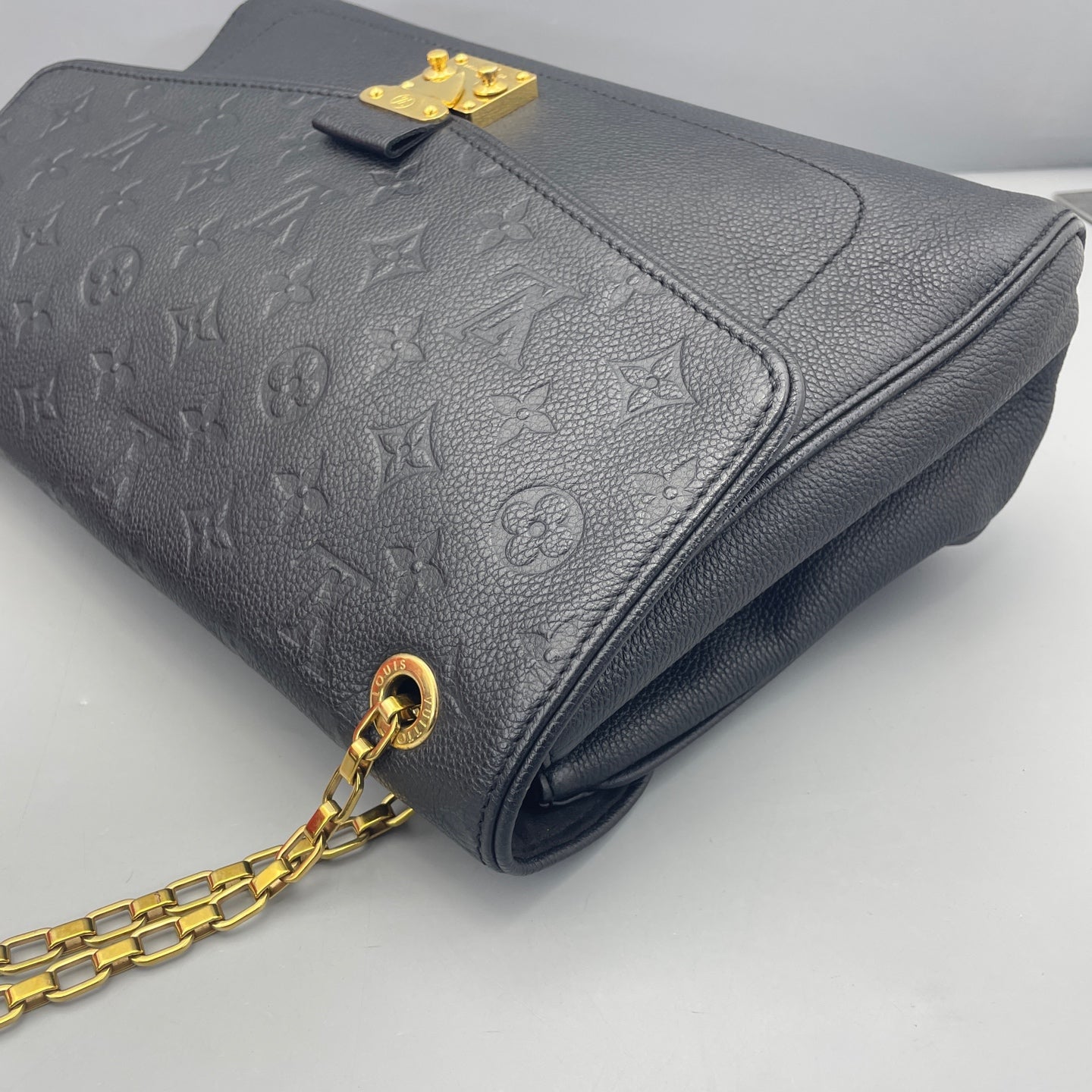 Louis Vuitton - Saint Sulpice MM - Monogram Empreinte leather - Black - (Medium)