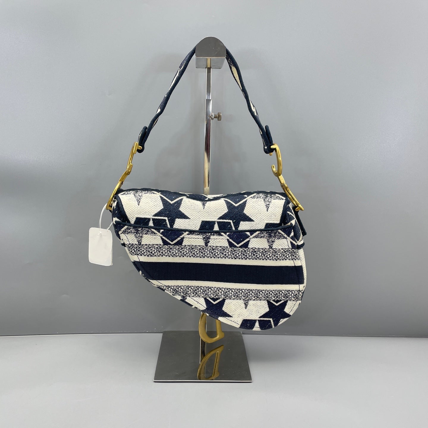 Dior - Saddle - Cloth - Blue - (Medium)