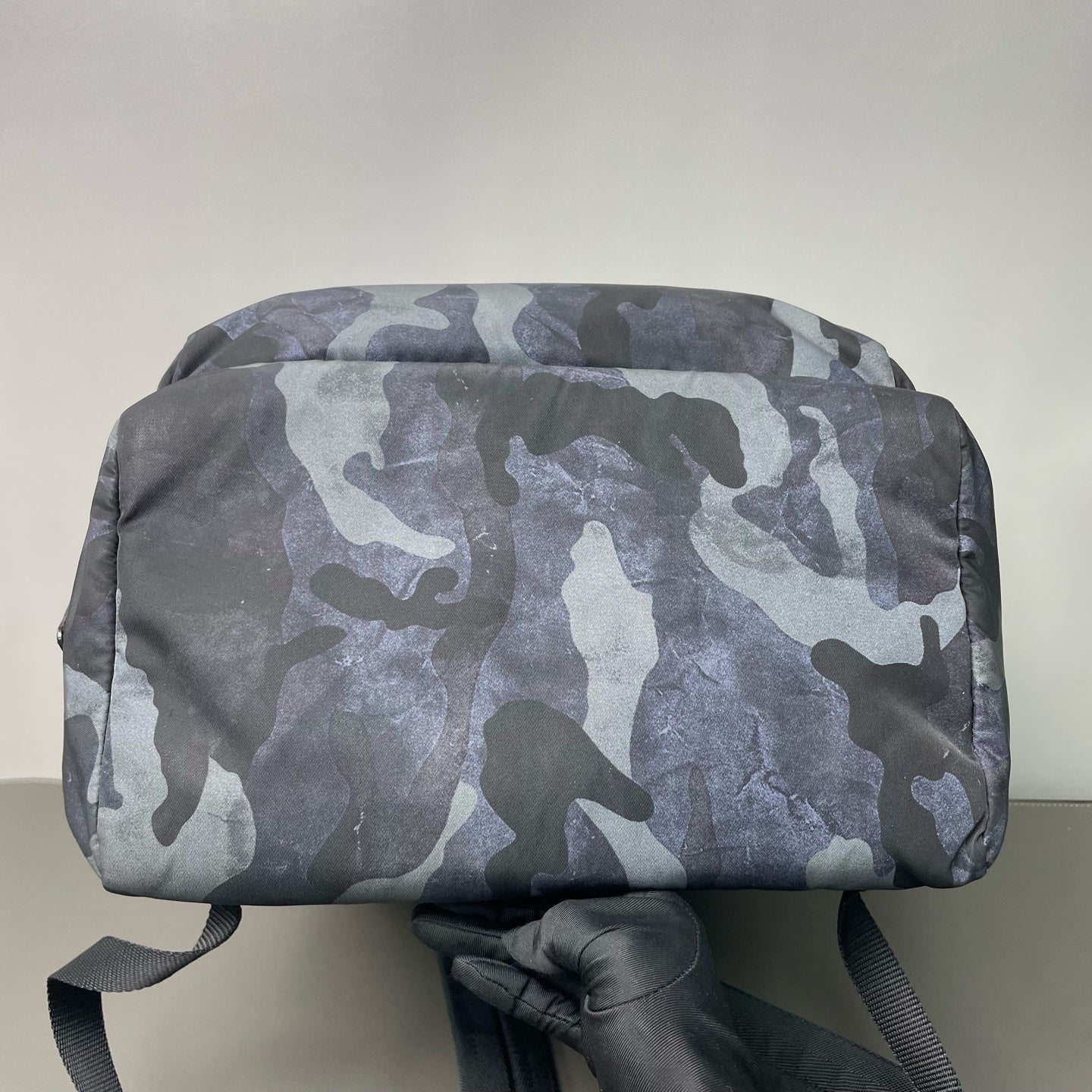 Prada - Camouflage Nylon Backpack - Nylon with Saffiano leather trim - Multicolour - (medium)