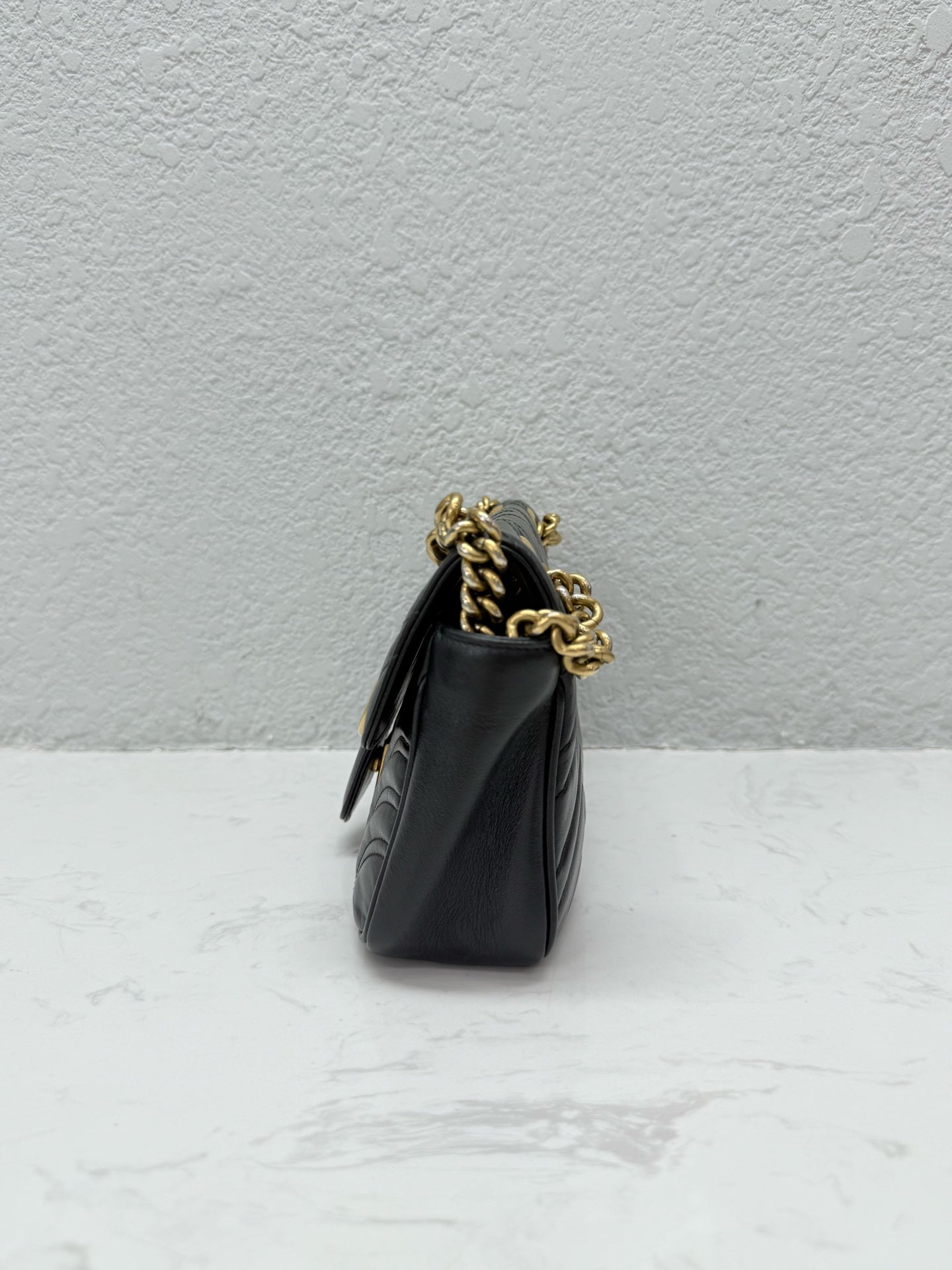 Gucci - Marmont 22 - Leather - Black - (mini)